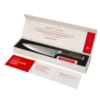 Shinrai Knives - Hammered Stainless Steel - 3-piece Knife Set