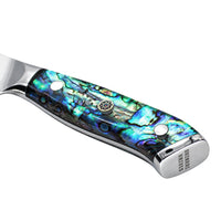 Shinrai Knives - Mother of Pearl Jewels Damascus Chef's Knife 20 cm