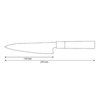 Shinrai Japon - Couteau d'office Takumi Kaza Damas 13 cm
