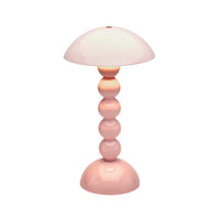 Lampe de table LED Bobbin Addison Ross - Rose pâle - 30 cm