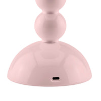 Lampe de table LED Bobbin Addison Ross - Rose pâle - 30 cm