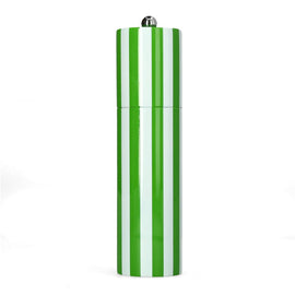 Addison Ross - Column Striped Salt & Pepper Mill Leaf & White 24 cm Addison Ross - Column Striped Peper & Zoutmolen Leaf & White 24 cm Peper/Zoutmolen Addison Ross