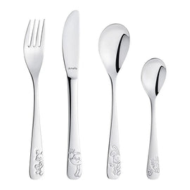 Amefa - Forest Friends 4-piece children's cutlery Amefa - Forest Friends 4-delig Kinderbestek Kinderbestek Amefa