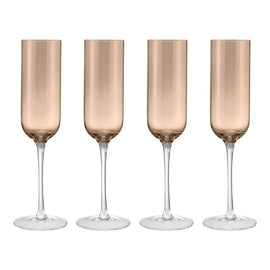 Blomus - FUUMI Champagne Glasses Coffee 220 ml (set of 4) Blomus - FUUMI Champagneglazen Coffee 220 ml (set van 4) Champagne glazen Blomus