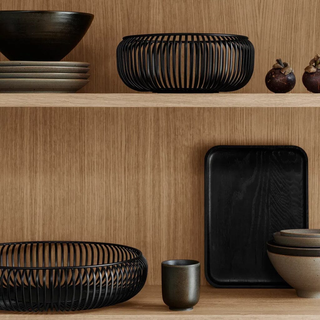 Blomus - Schaal -LITO- colour Black - size M Serveerschaal Blomus