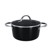 Cook & Pan - Cocotte Honey Signature 22 cm avec couvercle en verre Cook & Pan