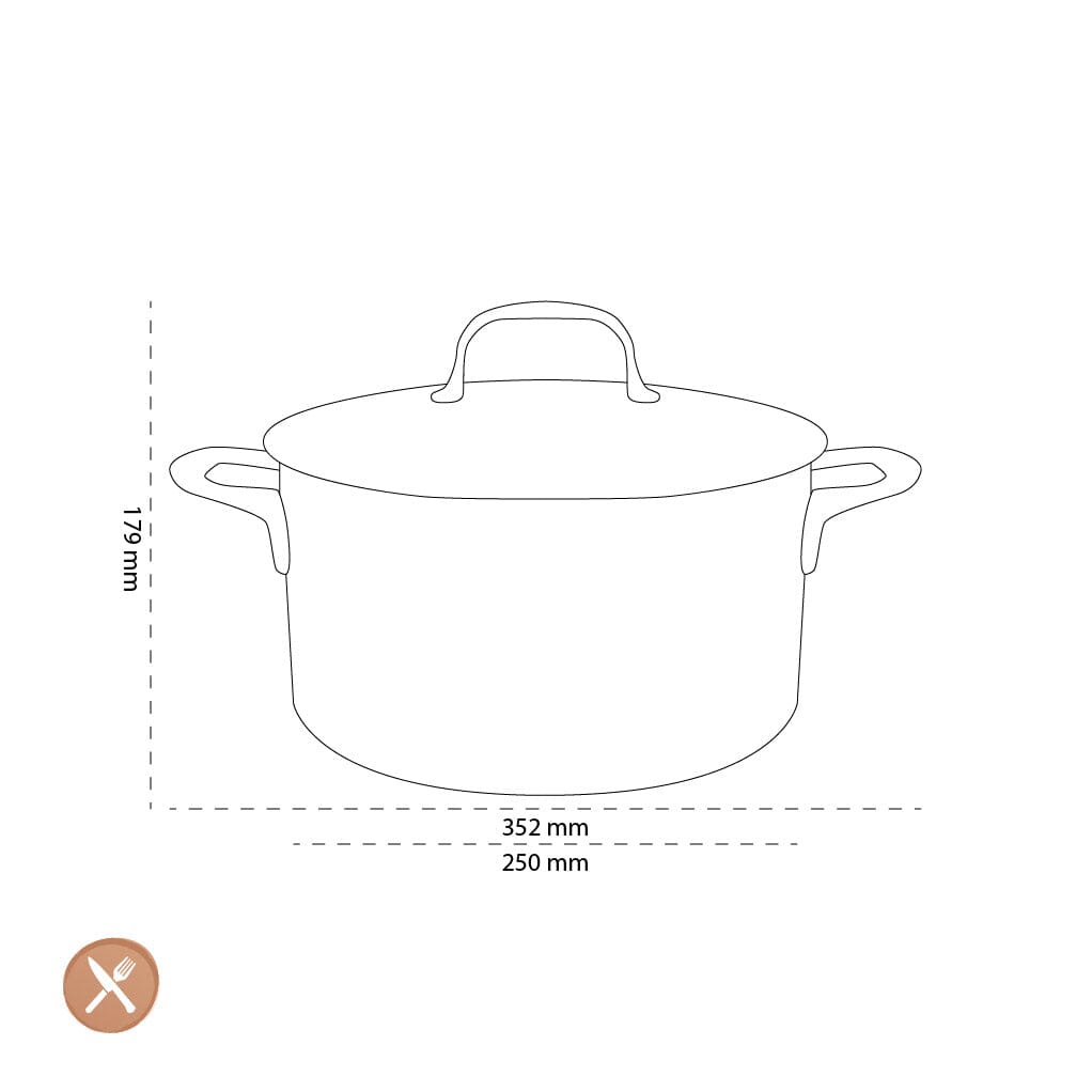 Demeyere - Atlantis 7 Kookpan met deksel 24 cm Kookpan Demeyere