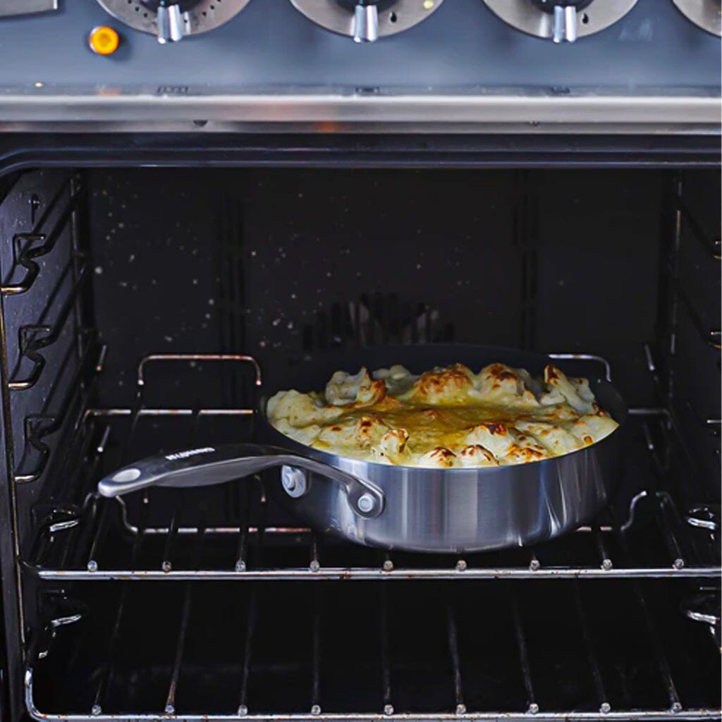 GreenPan - Geneva Stoofpan met keramische antiaanbaklaag met deksel 24cm Hapjespan GreenPan