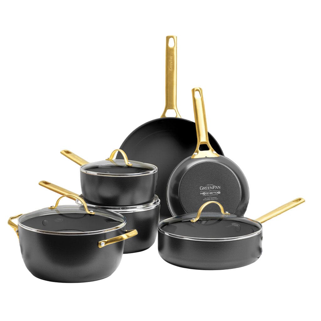 GreenPan - Padova Reserve Black 10-delige Pannenset Pannenset GreenPan