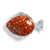 &Klevering - Assiette à plie - Plat de service marron &Klevering