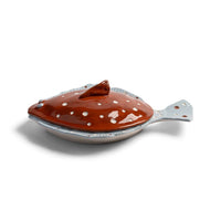 &Klevering - Assiette à plie - Plat de service marron &Klevering