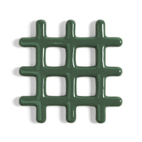 &Klevering - Dessous de verre - Grille - Dessous de verre vert &Klevering