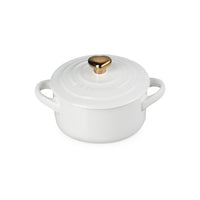 Le Creuset - Mini Cocotte - Saint Valentin - Blanc Le Creuset