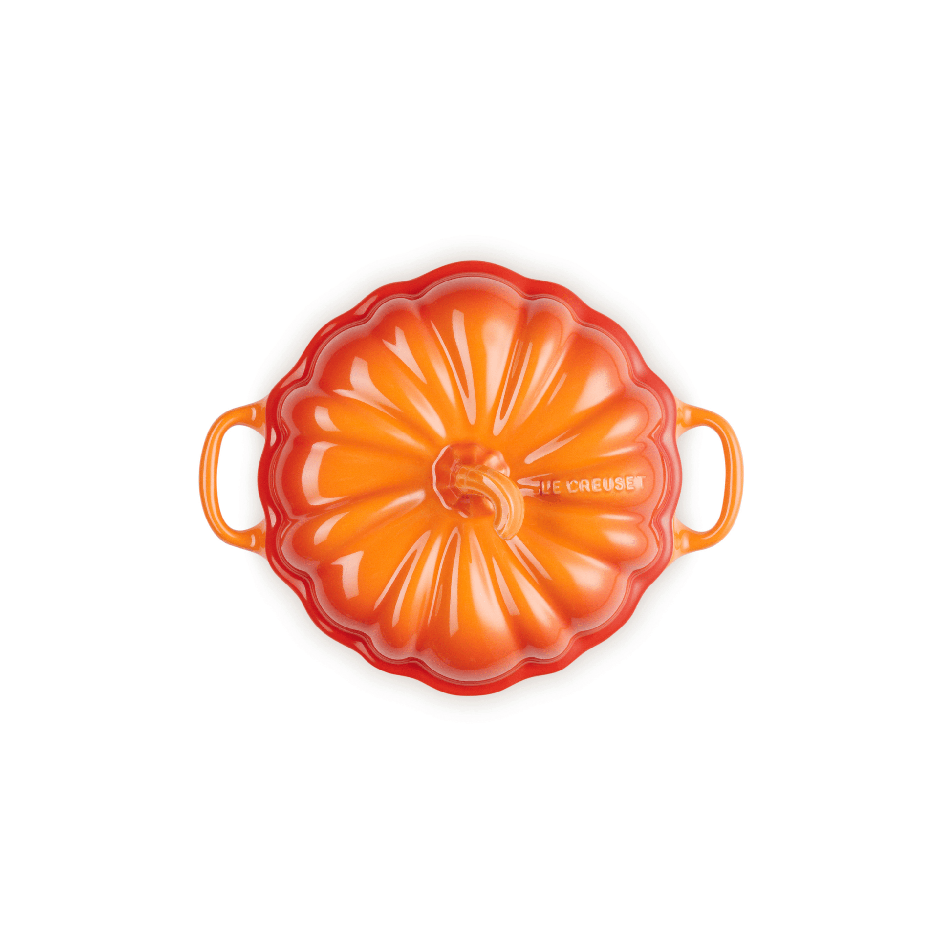 Le Creuset - Mini-braad/Stoofpan Pompoen Oranjerood 0,35 L Le Creuset