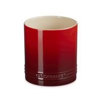 Le Creuset - Bol à spatules rouge cerise 1,1 L, porte-ustensiles de cuisine Le Creuset