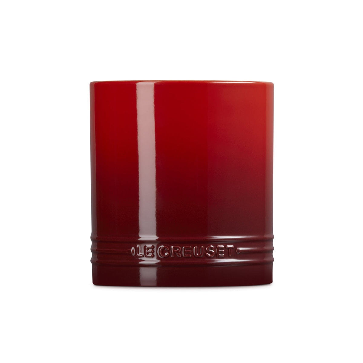 Le Creuset - Bol à spatules rouge cerise 1,1 L, porte-ustensiles de cuisine Le Creuset