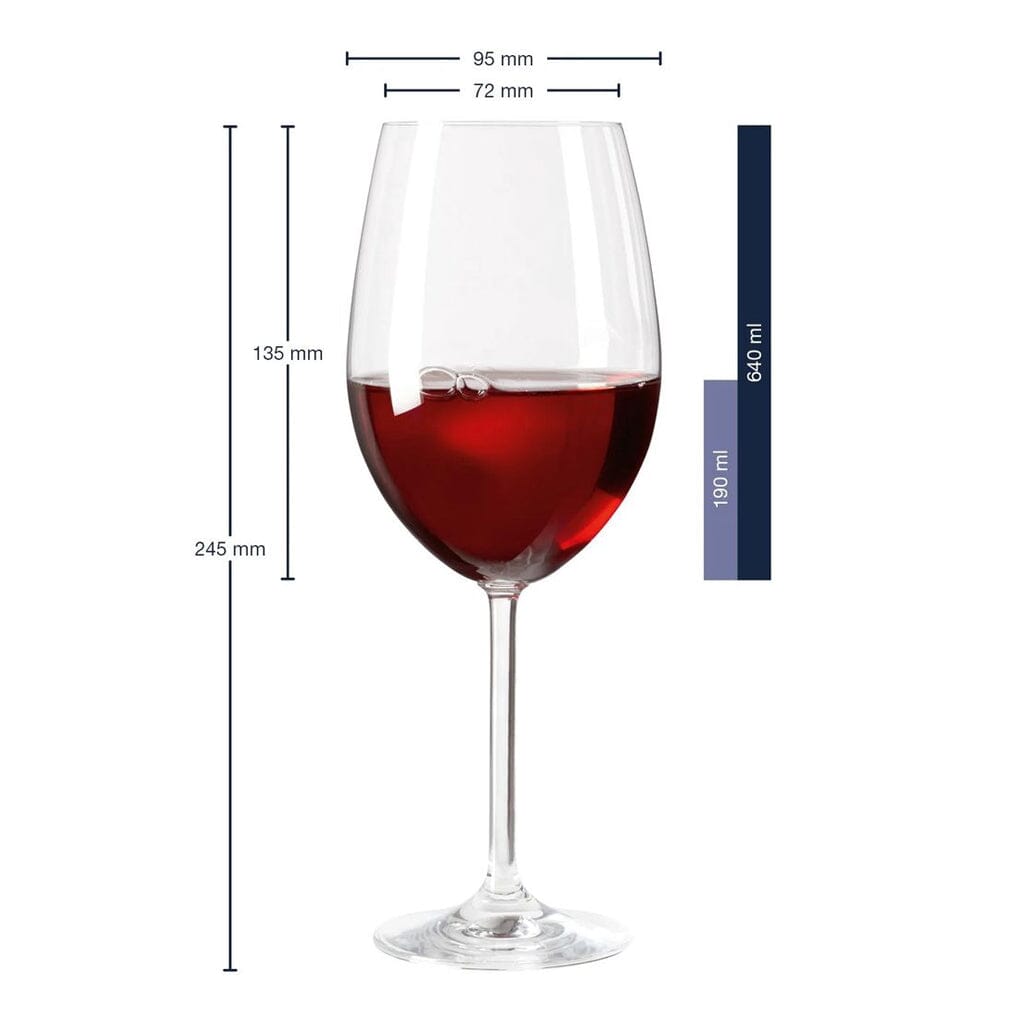 Leonardo - Bordeaux 640ml Daily Wijnglazen Leonardo