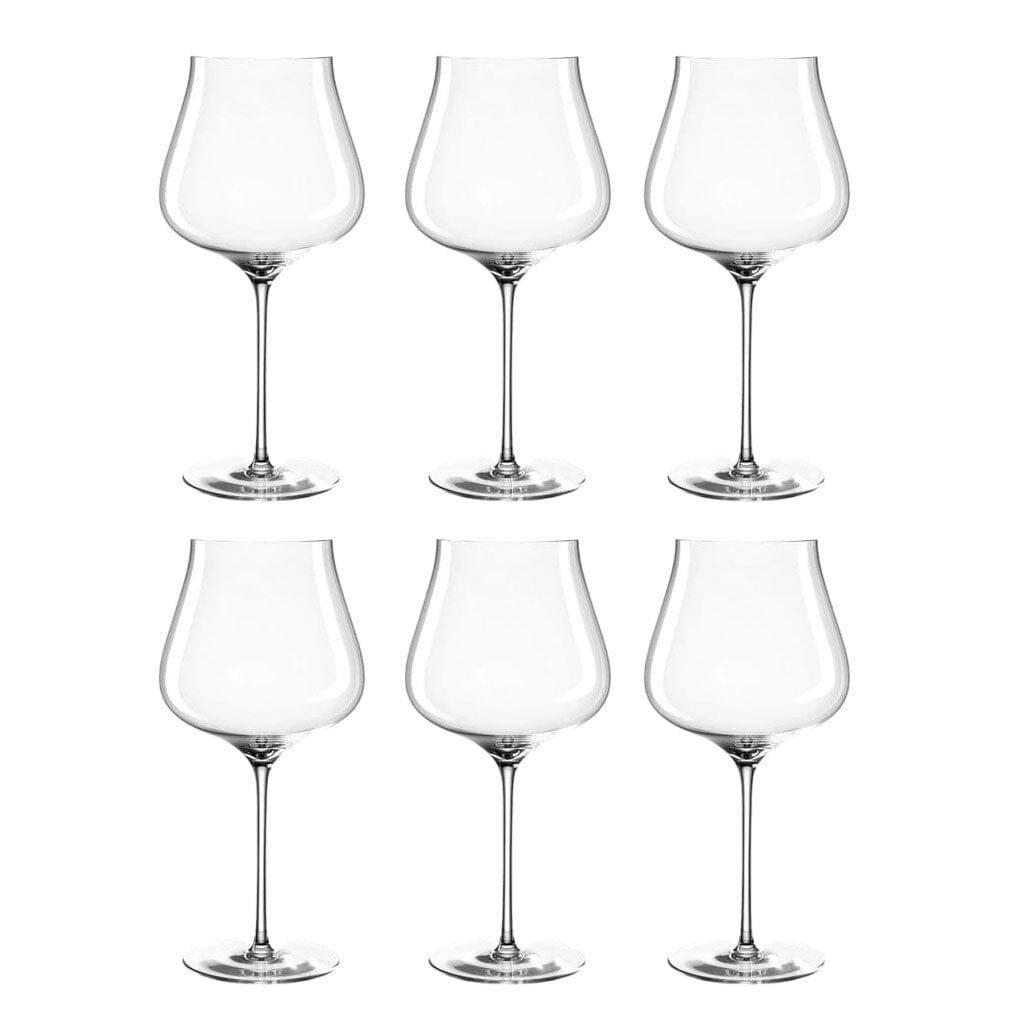 Leonardo - BRUNELLI Bourgondisch Wijnglazen 770ml - 6 stuks Rode wijnglazen Leonardo