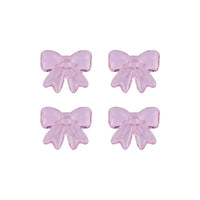 Lepelclub - Servetringen Bow - Roze - Set Van 4 LepelClub