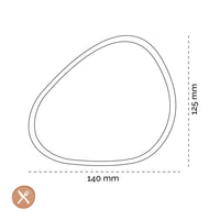 Lind DNA - Onderzetterhouder Curve S Eiken Gerookt Onderzetterhouder Lind DNA