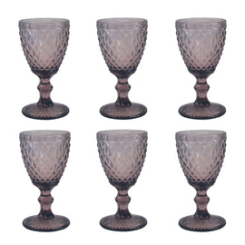 Medard de Noblat - Diamond Wine Glass 20cl Purple (set of 6) Medard de Noblat - Diamond - Wine Glass 20cl - Purple (set of 6) Medard de Noblat