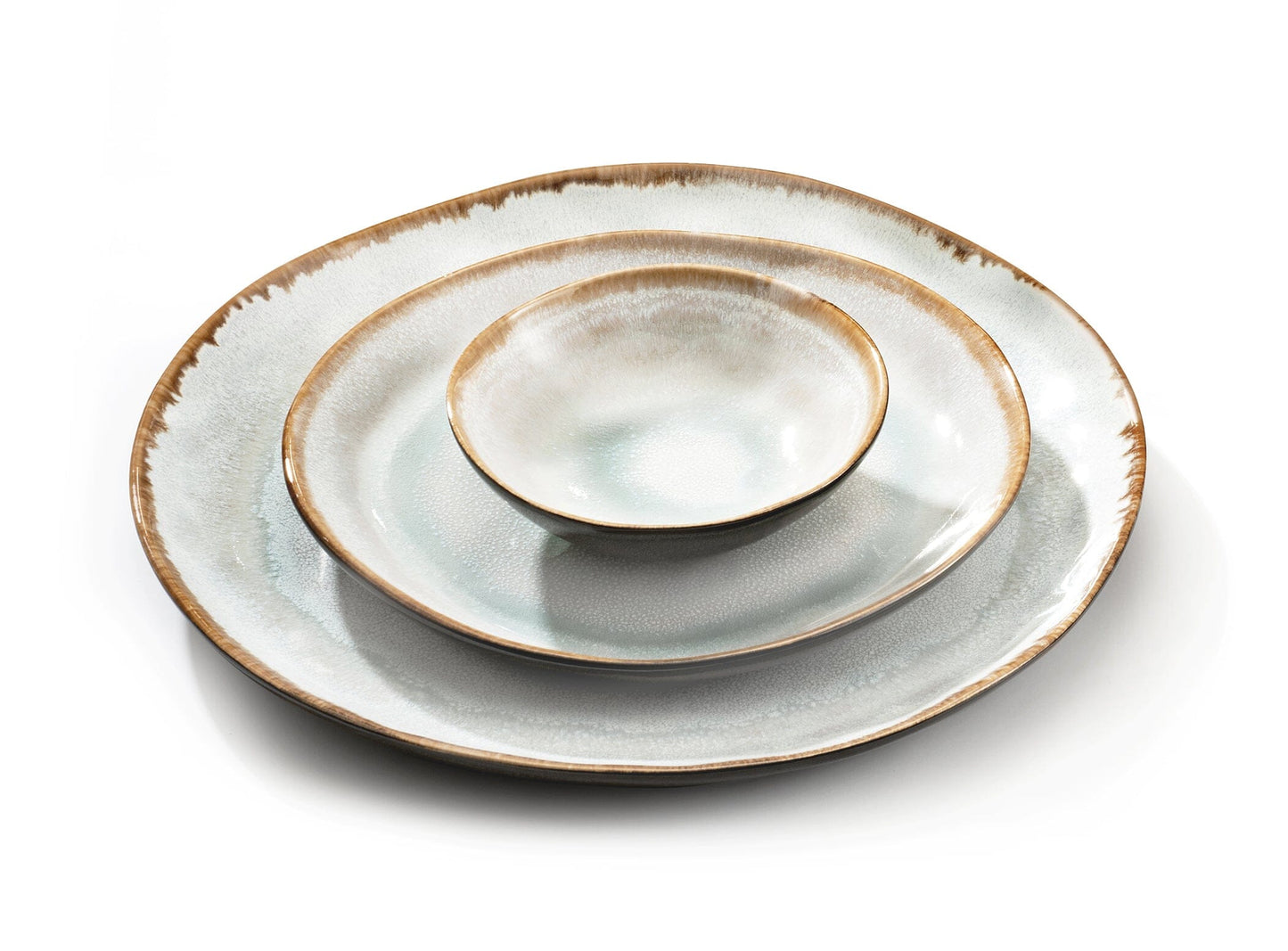 Medard de Noblat - Shadow Aqua Grote Kommen 15.2 cm (set van 6) Kommen Medard de Noblat