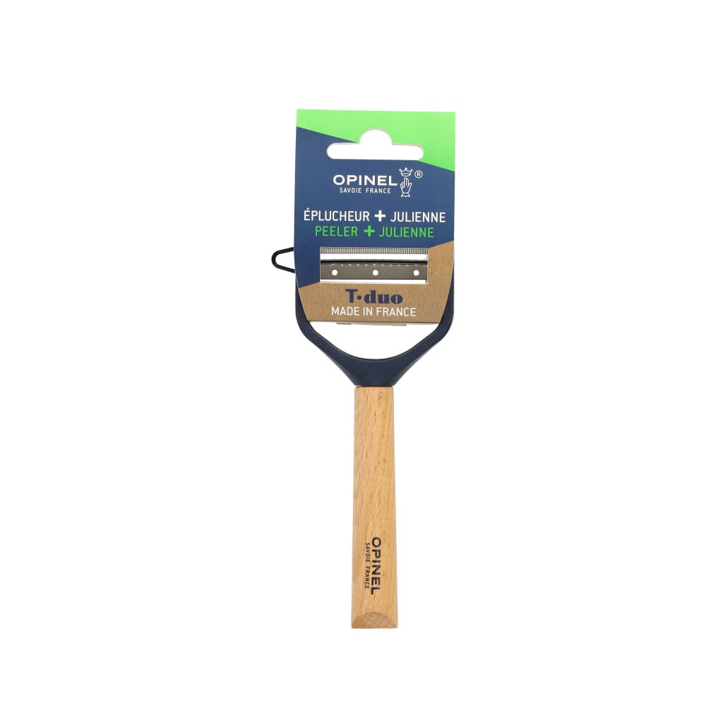 Opinel - Dunschiller, T-Duo Wood, blauw, doos Opinel