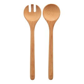 OXO - Salad cutlery, wood OXO - Saladebestek, hout Slabestek OXO