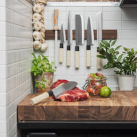 Satake - Knife Rack Magnetic 50 cm Walnut Satake