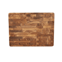 Shinrai Japan - Luxe Snijplank Teakhout - 40 x 30 x 4.5 cm Houten snijplank Shinrai Japan