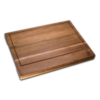 Couteaux Shinrai - Ensemble de 3 couteaux marron + planche à découper