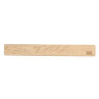 Couteaux Shinrai - Coffret de 6 couteaux Akari Damascus Print + support mural magnétique - Coffret de couteaux en bois d'érable avec bloc Shinrai