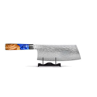 Shinrai Knives - Epoxy Sapphire Mega Bundel - All you need Messenset met blok, snijplank en slijpsteen Shinrai Knives