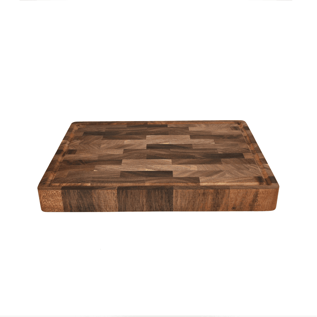 Shinrai Knives - Luxe Snijplank Walnotenhout - Kopshout - 40 x 30 x 4.5 cm Houten snijplank Shinrai Knives