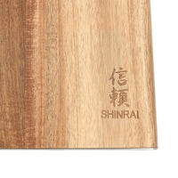 Shinrai Knives - Magnetisch Messenblok Cito Enkelzijdig - Acaciahout Magnetisch messenblok Shinrai Knives