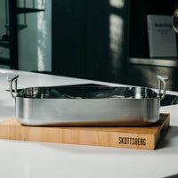 Skottsberg - Stainless Steel Braadslede 35 x 25 cm Braadslede Skottsberg