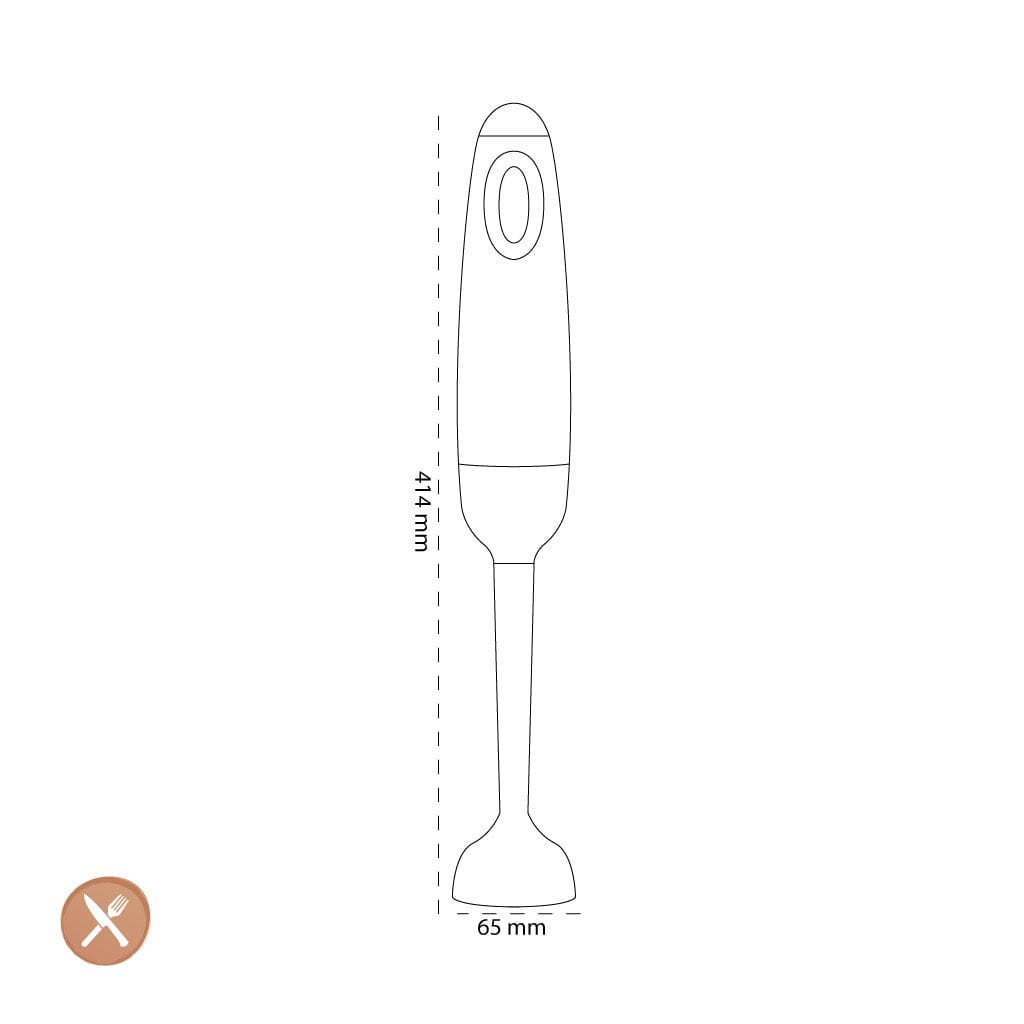 Smeg - Staafmixer | Pastelblauw | Jaren 50 | Staafmixer excl accessoires Staafmixer Smeg