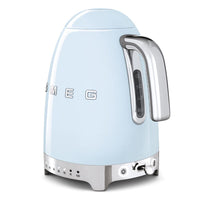 Bouilloire Smeg | Bleu pastel | Années 1950 | Bouilloire à débit variable