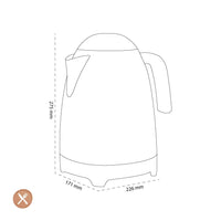 Smeg - Waterkoker | Rood | Jaren 50 | Variabele waterkokers Waterkoker Smeg