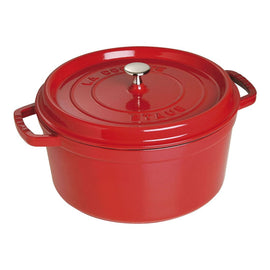 Staub - Round cocotte 28 cm - cherry Staub - Ronde cocotte 28 cm - kers Staub
