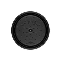 Staub - Ronde cocotte 28 cm - zwart Staub