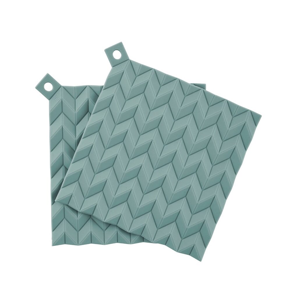 Stelton - HOLD-ON pannenhouders stoffig groen Stelton