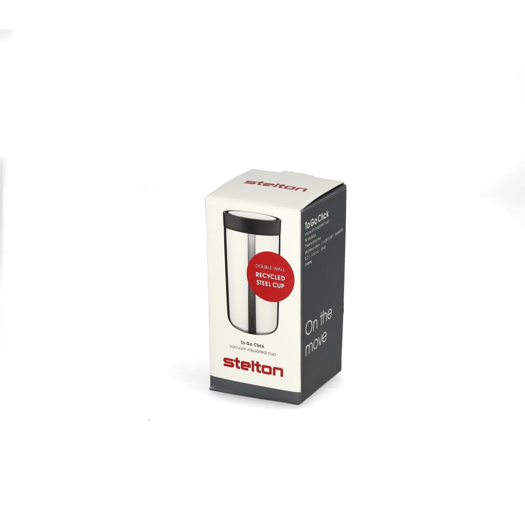 Stelton - To Go Click Thermosfles 0.2 l. - Staal Thermosfles Stelton