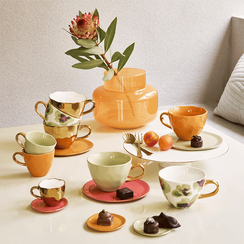Urban Nature Culture - Good Morning - Bord - Brandied Apricot - Ø17 cm Urban Nature Culture