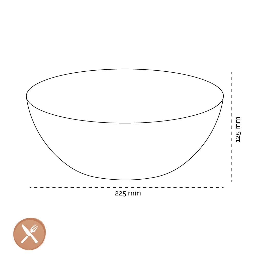 Villeroy & Boch - Perlemor Coral Serveerschaal 22,5cm Schalen Villeroy & Boch