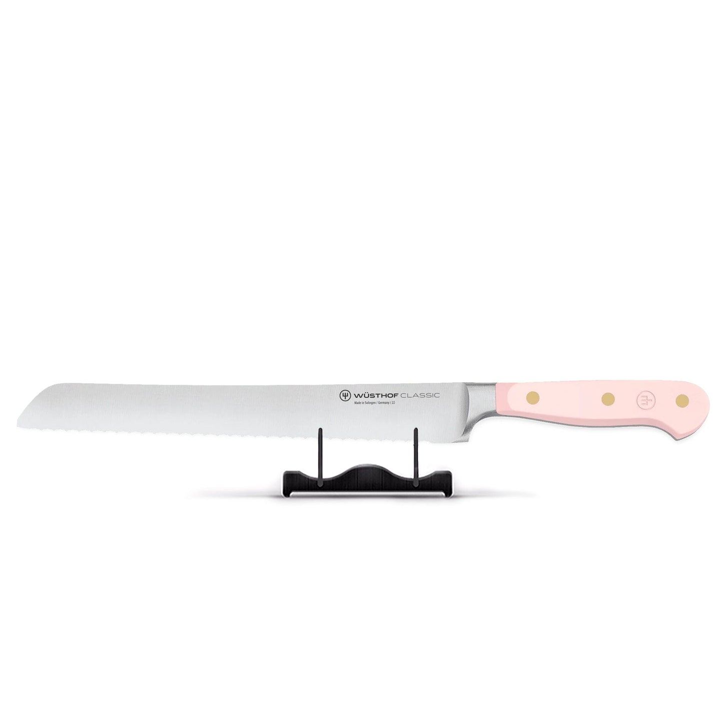 Wusthof - Classic Broodmes met dubbele kartelrand Pink Himalayan Salt 23 cm Broodmes Wusthof