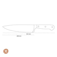 Wusthof - Classic Colour Koksmes 20 cm Pink Himalayan Salt Koksmes Wusthof