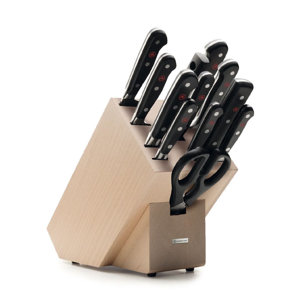 Wusthof - Classic Messenset 12-delig met blok Messenset met blok Wusthof