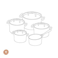 Zwilling - TrueFlow 5-delige pannenset Pannenset Zwilling