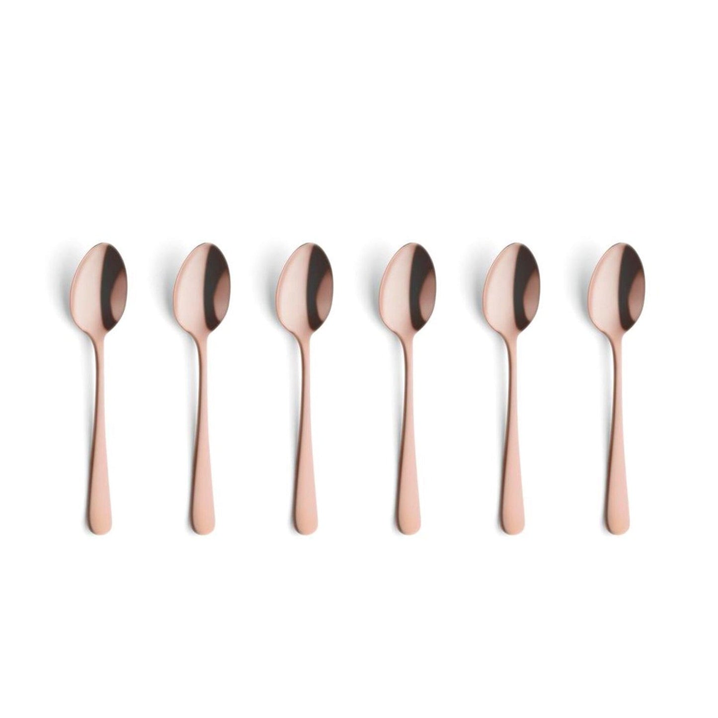 Amefa - Austin 6 Theelepels - Mat Koper Bestekset Amefa